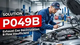 КАК ИСПРАВИТЬ ОШИБКУ P049B OBD II - Недостаточный поток рециркуляции отработавших газов B