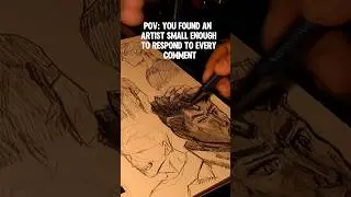 ASK ANYTHING 😜 - SMALL ARTIST WHO REPLIES TO EVERY COMMENT - #anime #shorts #sketch