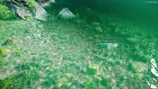 La Ong Fah : River Stream Piano Relax Music 3 Hours For Working, Study,  Deep Sleep