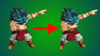 Broly but it's 3D