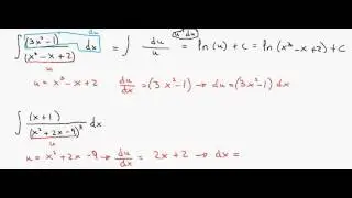 Integration by substitution