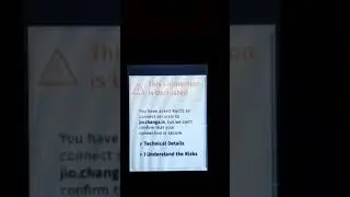 jio phone CHANGA app Big problem😓