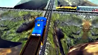 Main Kereta Api Seru di Train Driver Simulator Pro (Android) (Level 6 - 9)
