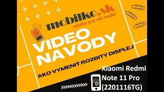 Xiaomi Redmi Note 11 Pro výmena displeja / How to fix screen Xiaomi Redmi Note 11 Pro (2201116TG)