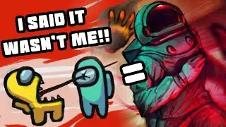 Why are you running? (Among Us Fanart)