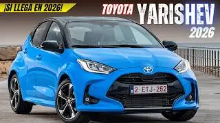 TOYOTA YARIS HYBRID llega en 2026:  POTENTE, y SEGURO🔥🔋