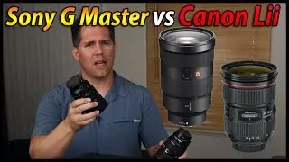 24 - 70 2.8 Sony G Master vs Adapted 24-70 2.8 Canon Lii Comparison