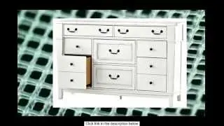 Bridgeport Dresser 40 Hx64 Wx19 D ANTIQUE WHITE