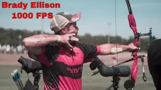 Dynamic Shot by Brady Ellison In 1000 FPS Slow Motion Outdoor Nationals 2025 | Olympic Recurve