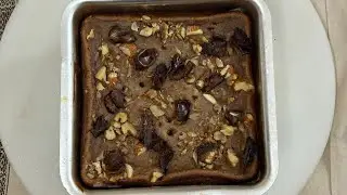 Suger free dates walnut cake recipe