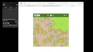 Google minesweeper Any% hard 87sec