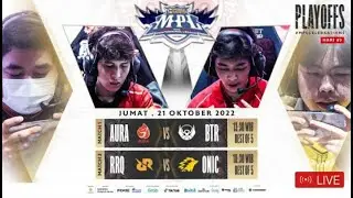 [LIVE] Playoffs MPL ID S10 l S3
