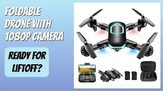 REVIEW (2025): Foldable Drone with 1080P Camera. Features
