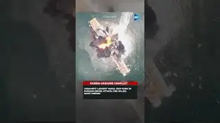 Ukraine's 'largest' naval ship sunk in Russian drone attack; 1 killed, many missing