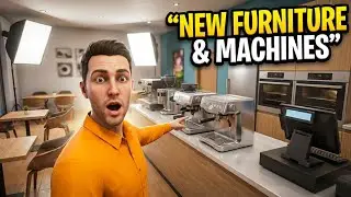 New Furniture And Machines In Cafe | Motel Simulator #23 | ParshuGaming