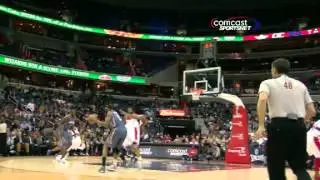 Tyrus Thomas is ejected from the game after hitting James Singleton with an inadvertent elbow
