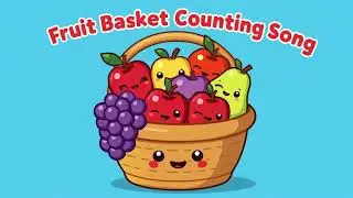 Fruit Basket Counting Song | Preschool Learning Song | Nursery Rhymes