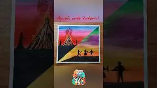 Holi festival drawing happy holi drawing #shorts #shortvideo #holi #trending