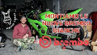 Come installare le nuove brembo bianche su ninja 636 - pastiglie freno