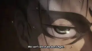 Eren looking at the mirror Attack on Titan