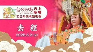 20250502白沙屯拱天宮往北港徒步進香直播-去程第一天Ｐ2-2