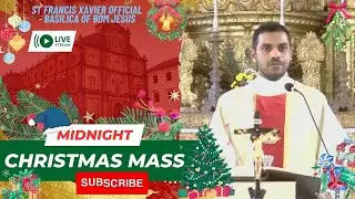🎅👼🙏11: 30 PM  English Christmas Midnight Mass 🎅🎶 Basilica of Bom Jesus 👼🎺🎻🎼 24 December 2023