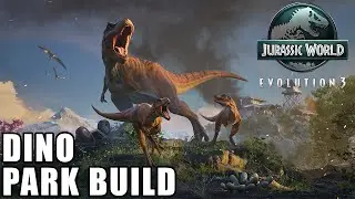 Let’s Make a Dino Park… What Could Go Wrong? 😂 | Jurassic World Evolution 3 LIVE