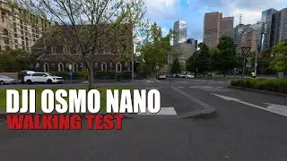 DJI Osmo Nano | Magnetic Lanyard Walking Test