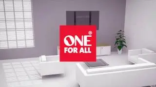 One For All WM6421  Ultra Slim How to install Wall mount bracket instruction video