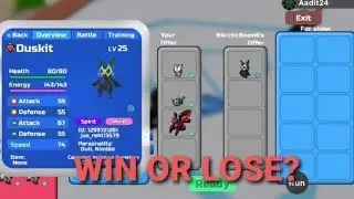 TRADING FOR A GLEAM DUSKIT IN ROBLOX LOOMIAN LEGACY!!!
