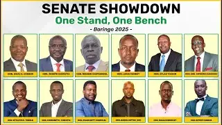 SENATE SHOWDOWN | Baringo 2025 One Stand, One Bench