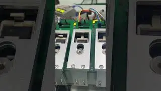 IC automatic burning, test sorting machine  #chips #pcbassembly