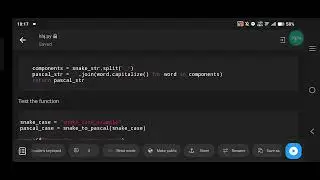 Python | Convert Snake Case to Pascal Case