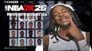 Most Accurate Ja Morant Face Creation NBA2K26