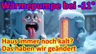 -11 Grad: W&auml;rmepumpe zu schwach f&uuml;r unser Haus? Was haben diese beiden &Auml;nderungen bewirkt?