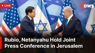 🔴 LIVE: Rubio, Netanyahu Hold Joint Press Conference in Jerusalem | U.S.&ndash;Israel Statements | AC1E