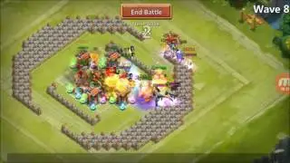 Ember Army Day 1 - Top 5 Run -  321 mil dmg + full hero setups