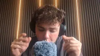 No talking chill ASMR | wet and dry mouth sounds, hand sounds, taps