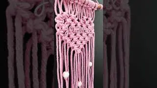 Mural macram&eacute; de coraz&oacute;n/ c&oelig;ur *Instagram* nadxieelii.macrame
