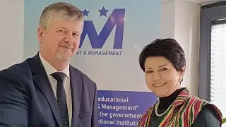 Mahorat and Management va Slovakia davlat muhtor elchisi V.Boretski bilan boʻlgan Uchrashuv!!!