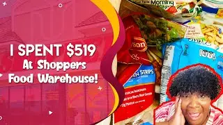 Большой семейный поход за продуктами!!!
