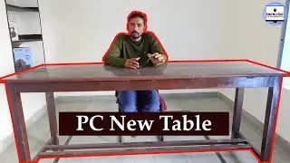 My New Computer Table | Wood Table | PC Desk Desktop Computer Desk | कंप्यूटर टेबल | लड़की मेज