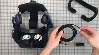 Pupil + HTC Vive PRO eye-tracking add-on assembly guide