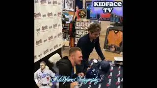 🤑⚾️KiDface Autographz⚾️ presents WORKING WITH DODGERS SENSATION GAVIN LUX AT SPORTS AUTHENTICS 🧢🏟&reg;️