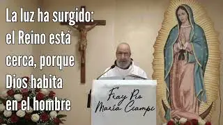 07/01/26La luz ha surgido:el Reino está cerca, porque Dios habita.. Homilía de Fray Pío María Ciampi