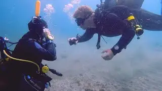 Divemaster stress test/equipment exchange