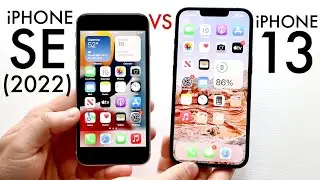 iPhone SE (2022) против iPhone 13! (Сравнение) (Обзор)