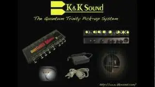 The Quantum Trinity Pickup System Demonstration- K&Ksound - Bryan Rason