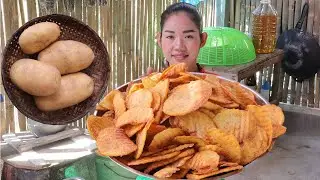 How to make Potato chips recipe - Cooking Skills