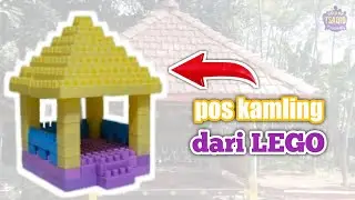Membuat lego pos kamling sederhana | blocks house